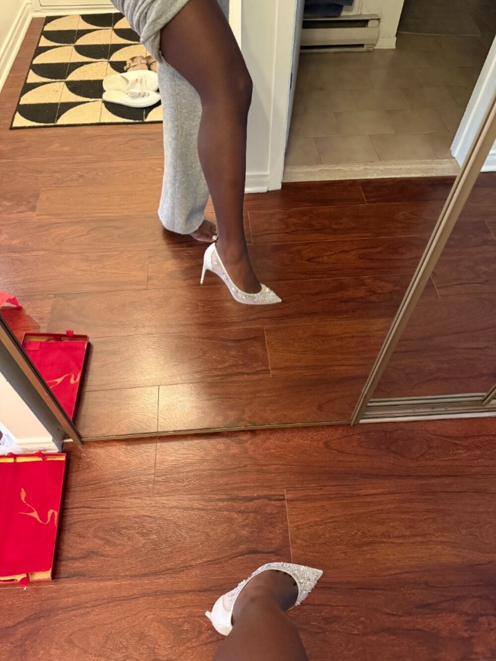 René Caovilla Cinderella Crystal Pumps (US 9) - Picture 5 of 8
